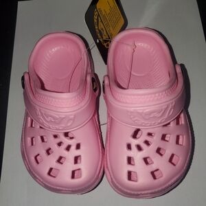 Pink Toddler Clogs 5/6 Doggers